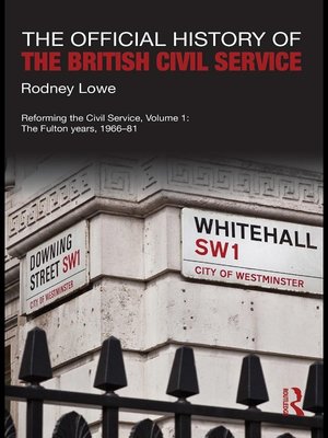 cover image of The Official History of the British Civil Service